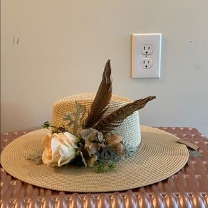 Boho hat (wedding)